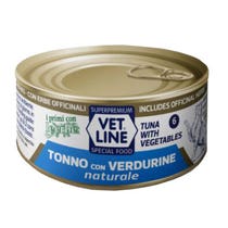 Vet Line Gatto Tonno E Verdure Lattina 70gr-2