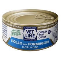 Vet Line Per Gatto Pollo Con Formaggio Al Naturale 70g-2