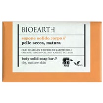 Bioearth Sapone Solido Corpo Olio Argan/Burro Karitè Pelle Secca/Matura 150g - 2