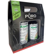 Forhans Puro Gift Collection Aloe Vera E Baobab Shampoo Bio 250ml + Bagnoschiuma Bio 500ml - 2