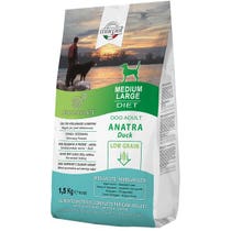Marpet Aequilibriavet Low Grain Anatra Cibo Secco Per Cani Adulti Taglia Medium Large Sacco 1,5Kg-2