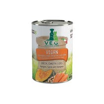 Marpet Vegan Dog Carote/Zucca/Ceci Cibo Umido Per Cani Adulti Scatoletta 400g-2