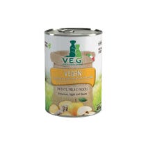 Marpet Vegan Dog Patate/Mela/Fagioli Cibo Umido Per Cani Adulti Scatoletta 400g-2