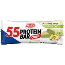 Why Sport Barretta Proteica 55 Cioccolato Bianco e Pistacchio 55g-1