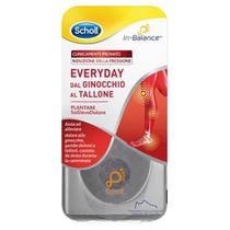 Scholl In-Balance Everyday Plantare Sollievo Dolore Da Ginocchio A Tallone Taglia Large -1