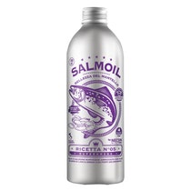 Necon Salmoil Ricetta 5 Bellezza Del Pelo Alimento Complementare Per Cani E Gatti 500ml-1