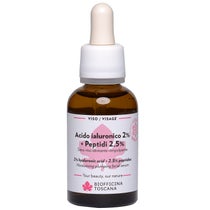 Biofficina Toscana Siero Viso Acido Ialuronico 2% + Peptidi 2,5% 30ml-1