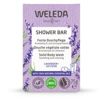 Weleda Shower Bar Saponetta Bagno Doccia Alla Lavanda E Vetiver 75g-1