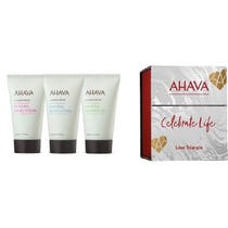Ahava Love Triangle Crema Mani 40ml + Crema Corpo 40ml + Gel Doccia 40ml-1