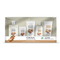 Omia Ecobio Argan Bagno Seta 400ml + Crema Mani 75ml + Crema Corpo 200ml + Shampoo 250ml + Balsamo 200ml-1