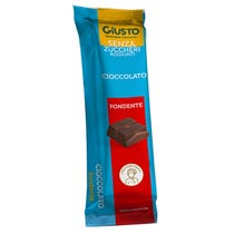 Giusto Senza Zucchero Barretta Cioccolato Fondente 42g-2