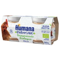 Humana Omogeneizzato Pollo Bio 2x80g-1