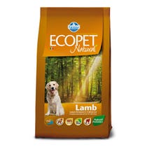 Ecopet Natural Lamb Cibo Secco Per Cani Adulti Taglia Media Sacco 2,5kg-1