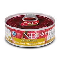 N&D CAT QUINOA S&C QUAIL&CO80G-1