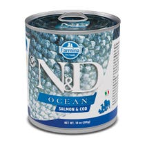 N&D DOG OCEAN SALMON&COD 285G-1