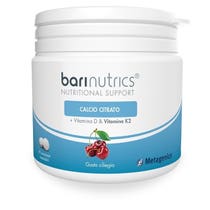 Barinutrics Calcio Citrato K2 Gusto Ciliegia 90 Compresse-2