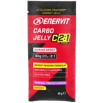 Enervit Carbo Jelly C2:1 Pro Gelatina Energetica 50g Gusto Frutti Tropicali-1