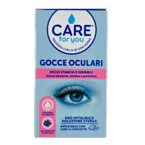 Tavola Gocce Oculari Occhi Stanchi Care For You 10 Pezzi Monodose Da 0,5ml-1