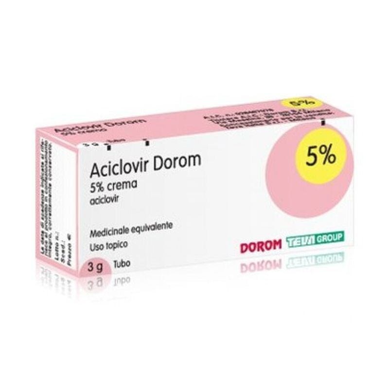 Aciclovir Dorom Crema 3g-1
