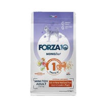 Forza10 Mini Toy Diet Crocchette Al Cavallo E Piselli Per Cani Taglia Piccola Sacco 1,5kg-2