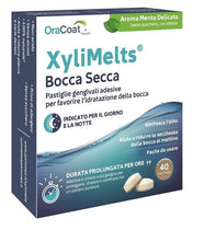 XyliMelts Bocca Secca Gusto Menta Delicata 40 Pastiglie