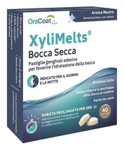 XyliMelts Bocca Secca Gusto Neutro 40 Pastiglie