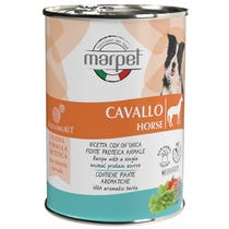 Marpet Aequilibriavet Dog Cavallo Cibo Umido Per Cani Adulti Scatoletta 400g-2