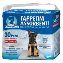 Elanco Sano & Bello Tappetini Assorbenti Per Cani 30 Pezzi 60x60cm-1