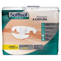 Soffisof Classic Extra Pannolone A Cintura Taglia L 15 Pezzi