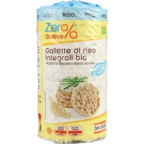 Zero% Glutine Gallette Di Riso Basso Contenuto Sale 100g - 2