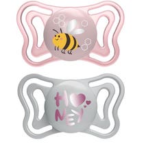 Chicco Physoforma Light Succhietto Silicone Rosa 2 Pezzi 2-6 Mesi-1