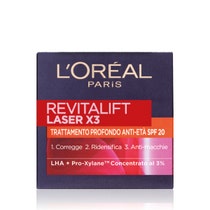 L'Oréal Paris Revitalift Laser X3 Crema Viso Giorno SPF 20 Antirughe 50ml - 1