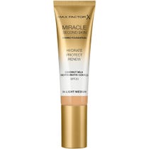 Max Factor Miracle Second Skin Fondotinta Liquido 30ml 04-Light Medium-1