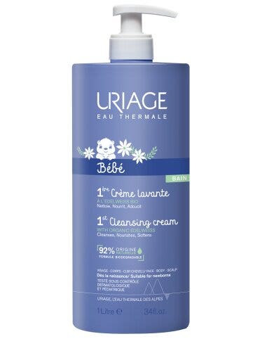 Uriage Bebe Crema Lavante 1 Litro-13