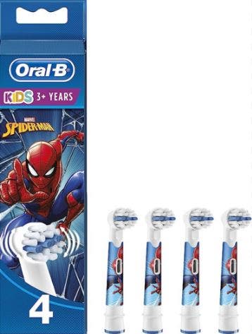 Oralb Power Refill Eb10 Spiderman 4 Pezzi-1
