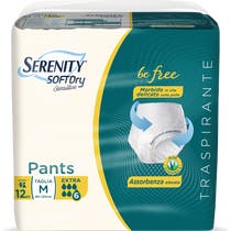 Serenity Soft Dry Sensitive Pants Extra Taglia M 12 Pezzi-3