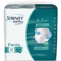 Serenity Soft Dry Sensitive Pants Super Taglia M 12 Pezzi-2