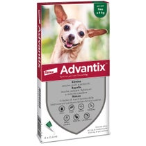 Advantix Spot On Per Cani Fino A 4Kg Soluzione 4 Pipette da 0,4ml-2