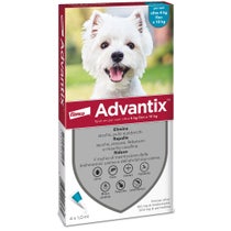 Advantix Spot On Per Cani da 4 a 10 Kg Soluzione 4 Pipette da 1,0ml-2