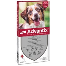 Advantix Spot On Per Cani da 10 A 25 Kg Soluzione 4 Pipette da 2,5ml-2
