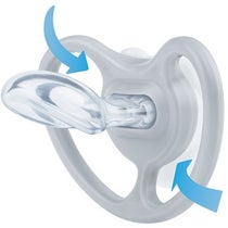 Nuk Succhietto Space Silicone 0-6 Mesi 2 Pezzi-1