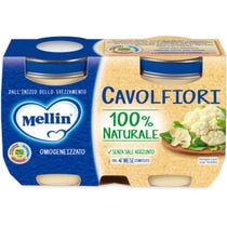 Mellin Omogeneizzato Cavolfiore 2x125g 4Mesi+ - 1