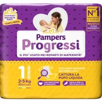 Pampers Progressi New Born Taglia 1 (2-5 Kg) 28 Pezzi-5