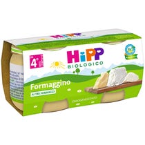 Hipp Bio Omogeneizzato Formaggino E Parmigiano 2x80g 4 Mesi + - 3