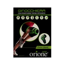Orione Ginocchiera Nera Con Power Band Taping Integrato Taglia L 488-1