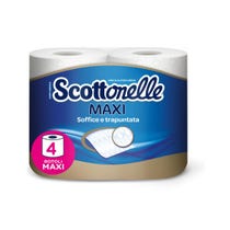 Scottonelle Maxi Carta Igienica Soffice E Trapuntata 4 Rotoli-2