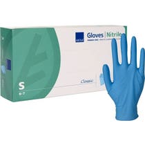 Abena Classic Guanto Esaminazione In Nitrile Senza Polvere Non Sterile Taglia S 100 Pezzi