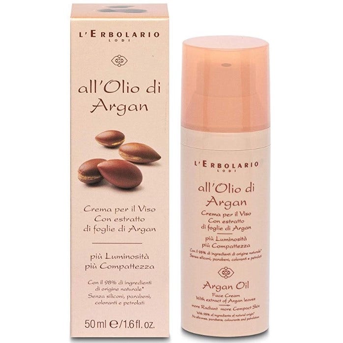 L'Erbolario Crema Viso All'Olio Di Argan 50ml-1