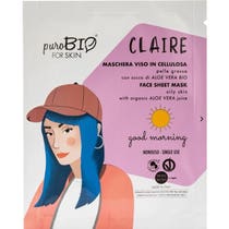 Purobio For Skin Claire Maschera Monouso Viso In Cellulosa Good Morning