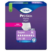 Tena Pants Night Pannolone A Mutandina Super Taglia M 10 Pezzi